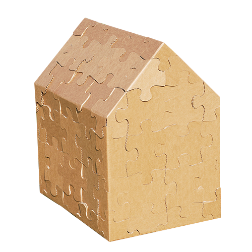 3D JIGSAW HOUSE